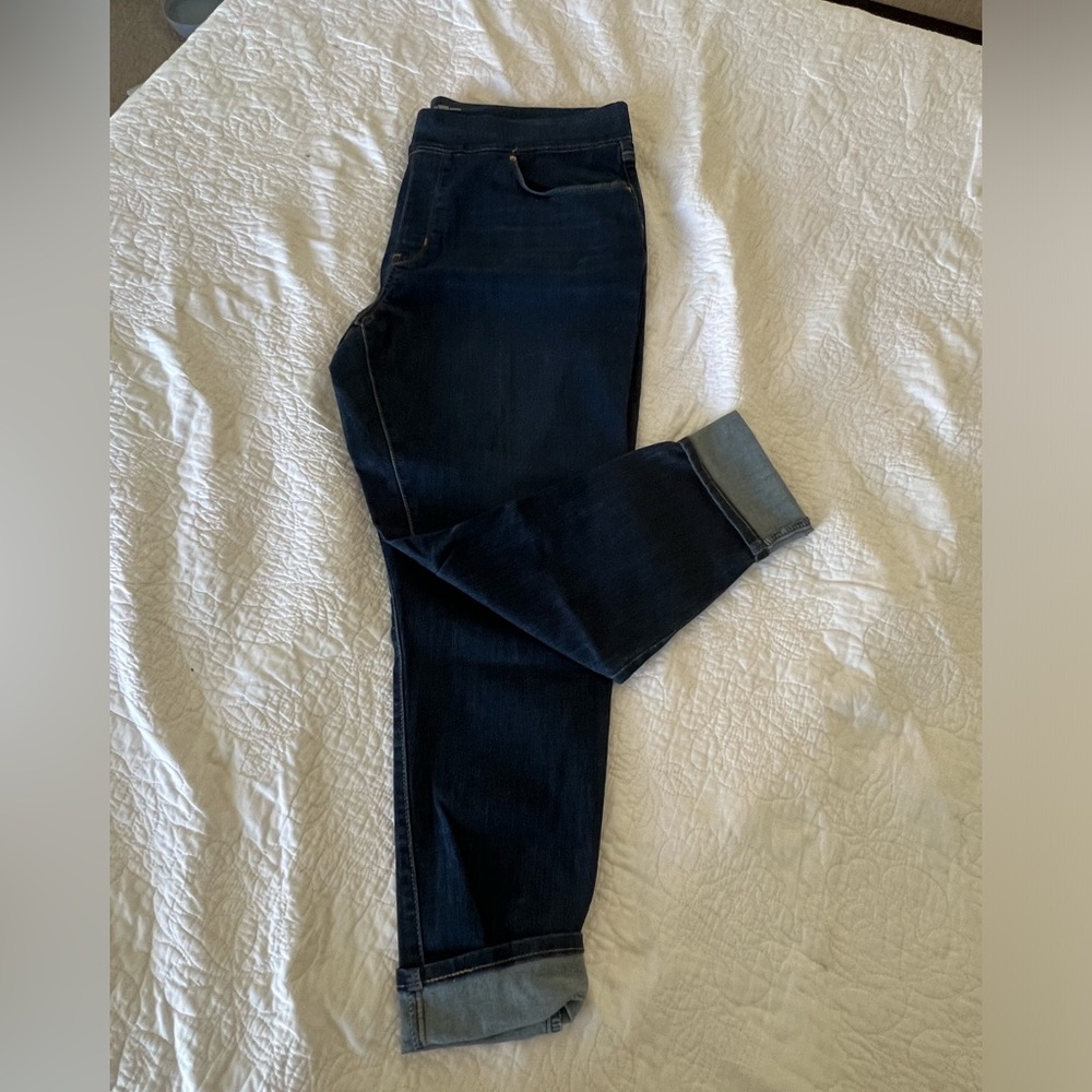 Signature by Levi Strauss Dark Blue Stretch Jeans